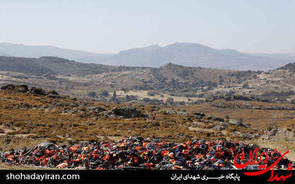عکس/ادامه ورود مهاجران به جزیره لسبوس یونان‎