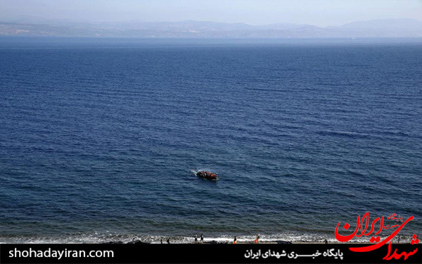 عکس/ادامه ورود مهاجران به جزیره لسبوس یونان‎