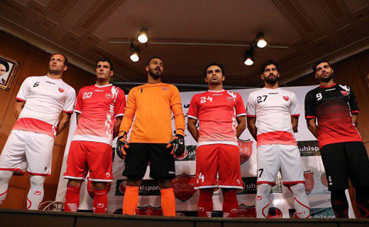 مراسم رونمایی از پیراهن جدید پرسپولیس/عکس