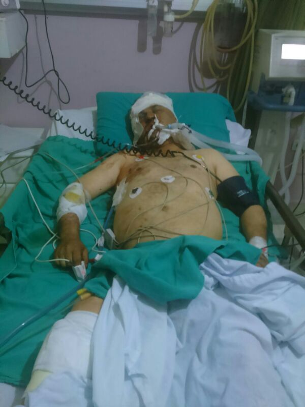 خبرنگار صدا و سیما در دمشق مجروح شد+ تصاوير خبرنگار صدا و سیما در دمشق مجروح شد+ تصاوير