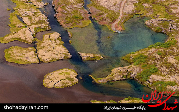 عکس/شکاف بین پوسته آمریکاو پوسته اروپا