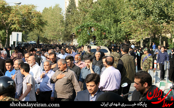 عکس/مراسم تشییع و تدفین3تن از شهدای گمنام در بوستان مجیدیه