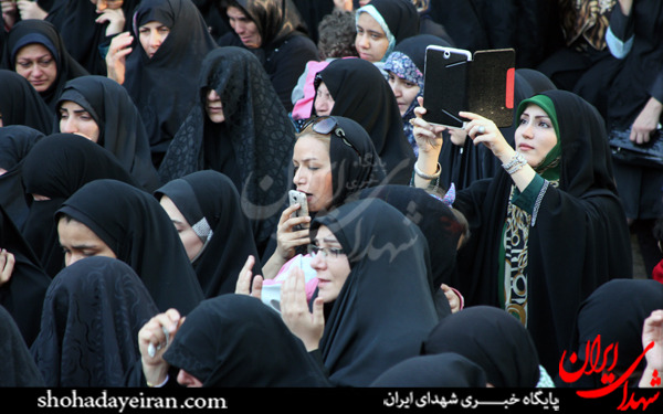 عکس/مراسم تشییع و تدفین3تن از شهدای گمنام در بوستان مجیدیه