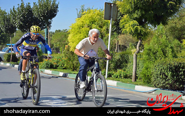 عکس/همایش بزرگ دوچرخه سواری به مناسبت هفته دفاع مقدس