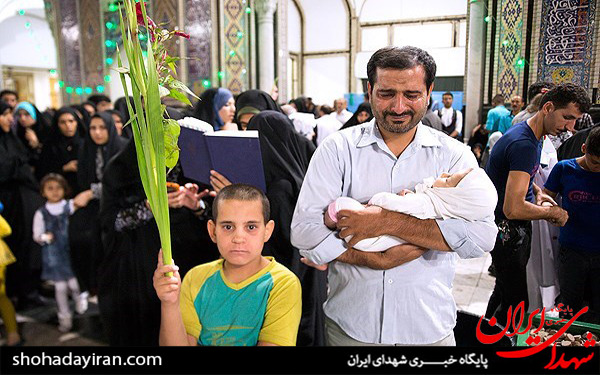 عکس/حرم رضوی در شب میلاد امام رضا(ع)