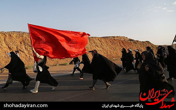 عکس/پیاده‌ تا حرم