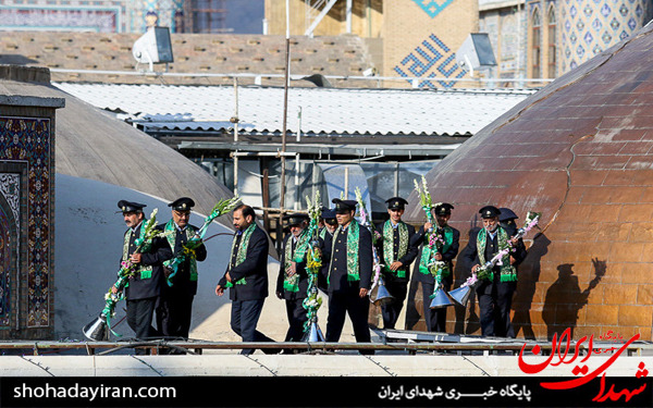 عکس/آیین نقاره نوازی در سالروز ولادت امام رضا (ع) - مشهد