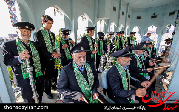 عکس/آیین نقاره نوازی در سالروز ولادت امام رضا (ع) - مشهد