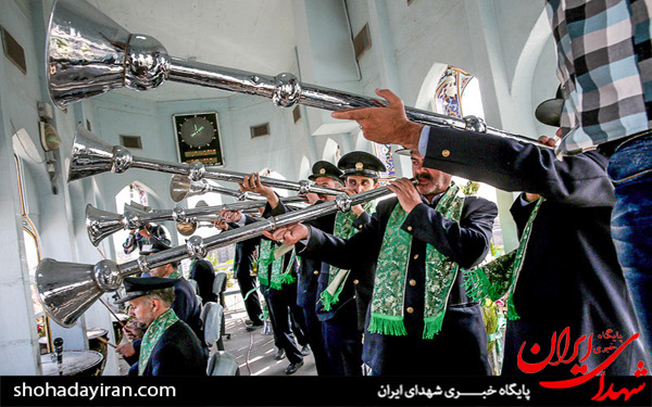 عکس/آیین نقاره نوازی در سالروز ولادت امام رضا (ع) - مشهد