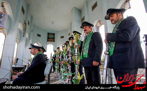عکس/آیین نقاره نوازی در سالروز ولادت امام رضا (ع) - مشهد