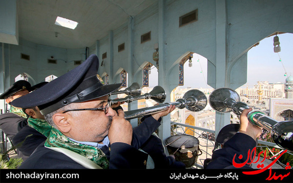 عکس/آیین نقاره نوازی در سالروز ولادت امام رضا (ع) - مشهد