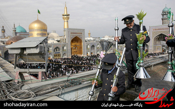 عکس/آیین نقاره نوازی در سالروز ولادت امام رضا (ع) - مشهد