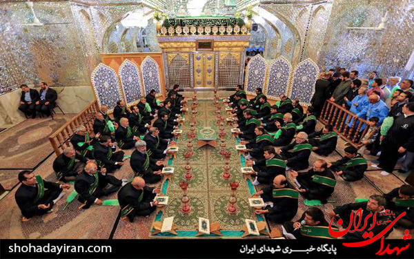 عکس/آیین غبارروبی حرم سید علاءالدین حسین (ع)