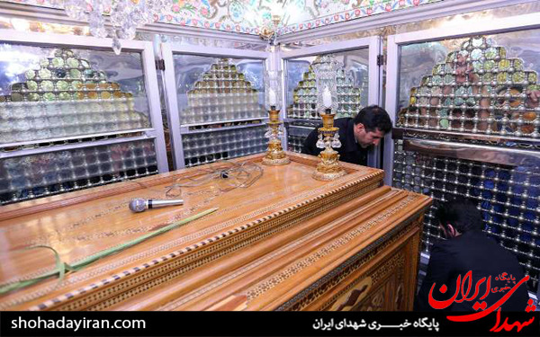 عکس/آیین غبارروبی حرم سید علاءالدین حسین (ع)