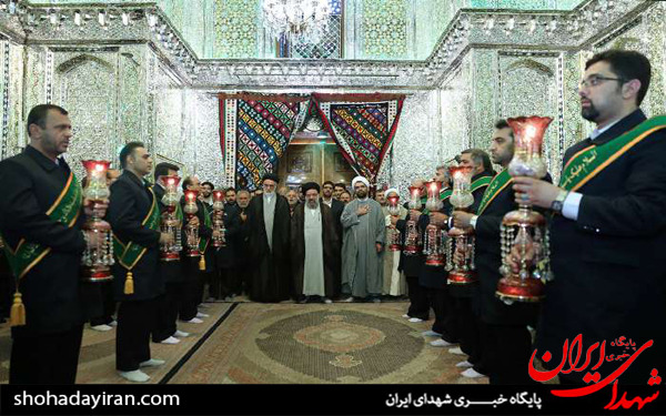 عکس/آیین غبارروبی حرم سید علاءالدین حسین (ع)