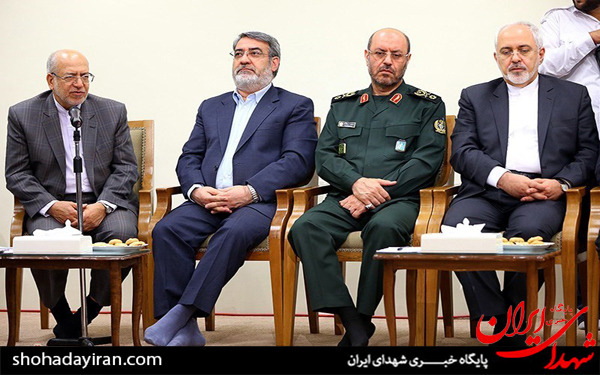عکس/دیدار رئیس جمهور و اعضای هیئت دولت با مقام معظم رهبری