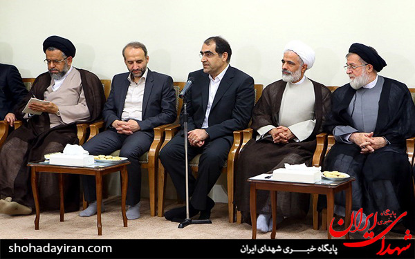 عکس/دیدار رئیس جمهور و اعضای هیئت دولت با مقام معظم رهبری