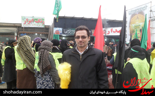 عکس/غواصی که خادم امام رضا شد