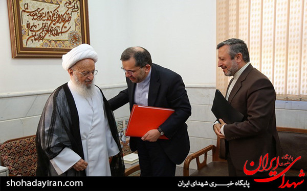 عکس/دیدار معاون وزیر امورخارجه با مراجع عظام تقلید- قم