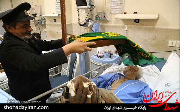 عکس/پرچم حرم رضوی در بجنورد