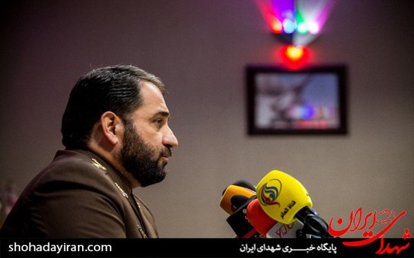 عکس/نشست خبری فرمانده قرارگاه پدافند هوایی