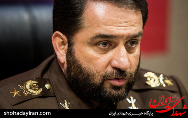 عکس/نشست خبری فرمانده قرارگاه پدافند هوایی