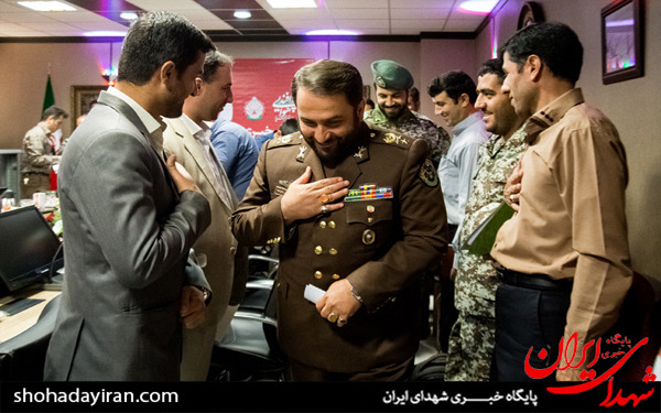عکس/نشست خبری فرمانده قرارگاه پدافند هوایی