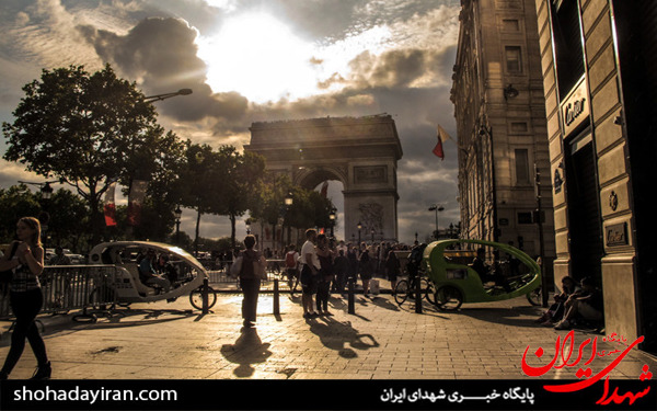 عکس/خیابان معروف شانزلیزه