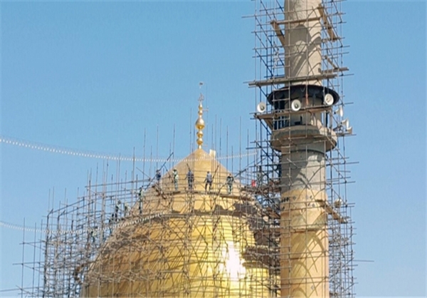 گنبد طلای مرقد امامین عسکریین(ع)