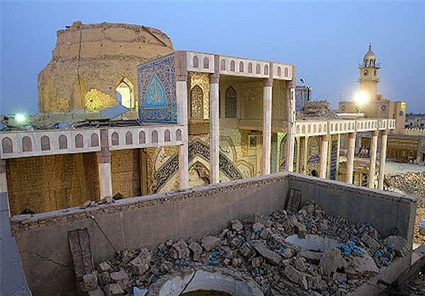 گنبد طلای مرقد امامین عسکریین(ع)