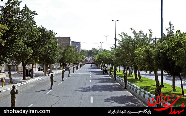 عکس/استقبال از پیکر ۱۷ شهید گمنام هشت سال دفاع مقدس در سقز و دیواندره