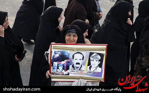 عکس/استقبال از پیکر ۱۷ شهید گمنام هشت سال دفاع مقدس در سقز و دیواندره