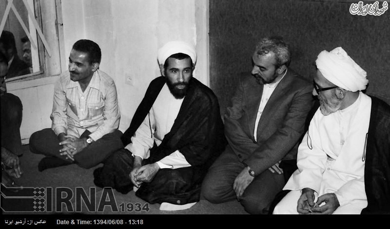 آیت‌‌الله مهدوکنی،شهیدان رجایی و باهنر + عکس