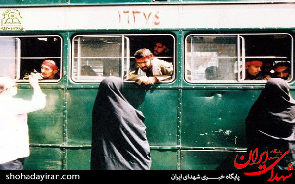 عکس/تصاویر اعزام رزمندگان دفاع مقدس