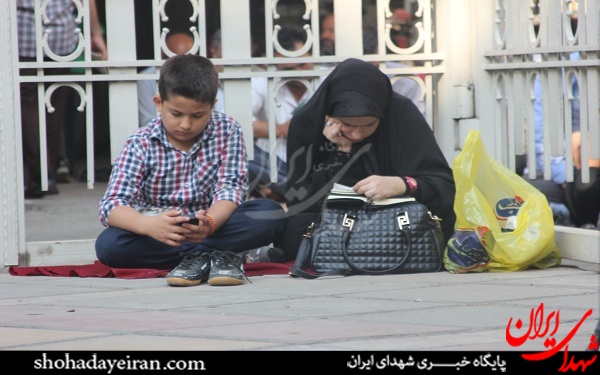 مراسم دعای عرفه مهدیه تهران/عکس