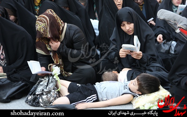 مراسم دعای عرفه مهدیه تهران/عکس