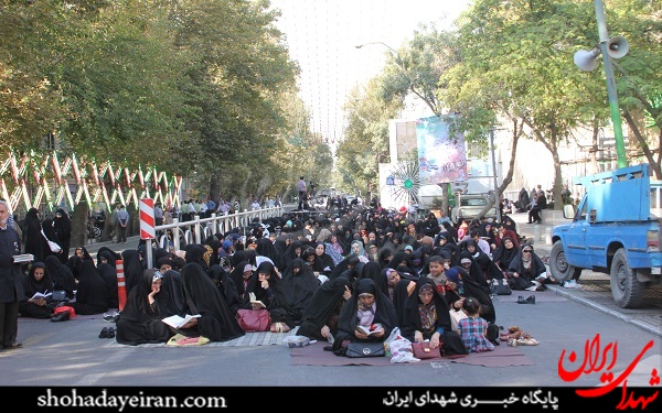 مراسم دعای عرفه مهدیه تهران/عکس