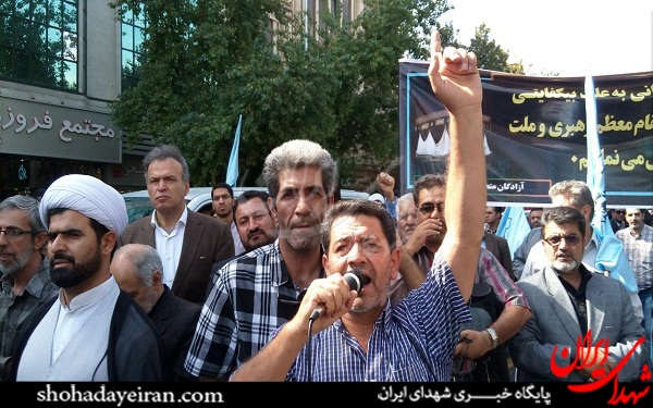 گردهمایی آزادگان در تشییع شهدای منا + عکس گردهمایی آزادگان در تشییع شهدای منا + عکس