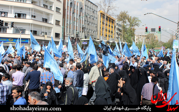 عکس/تشییع شهدای منا از دانشگاه تهران