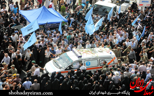 عکس/تشییع شهدای منا از دانشگاه تهران