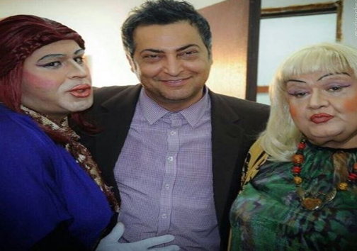 عکس/ اکبرعبدی در نقش یک زن بدحجاب عکس/ اکبرعبدی در نقش یک زن بدحجاب