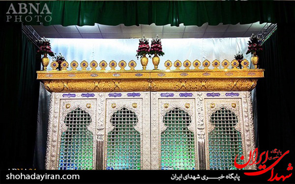عکس/رونمایی از دو نیم ضریح مقام علمدار در خیمه‌گاه