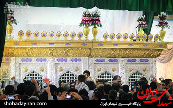 عکس/رونمایی از دو نیم ضریح مقام علمدار در خیمه‌گاه