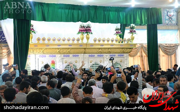 عکس/رونمایی از دو نیم ضریح مقام علمدار در خیمه‌گاه