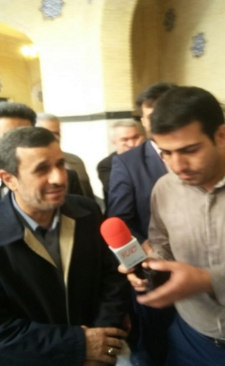 احمدینژاد در مراسم ختم هادی نوروزی + عکس احمدینژاد در مراسم ختم هادی نوروزی + عکس