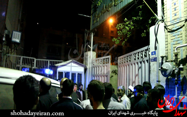 عکس/مراسم استقبال از پیکر شهید حسین همدانی