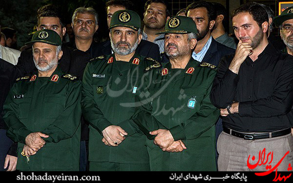 عکس/مراسم استقبال از پیکر شهید حسین همدانی