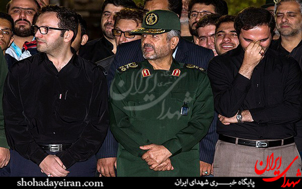 عکس/مراسم استقبال از پیکر شهید حسین همدانی