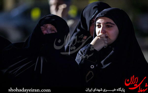 عکس/مراسم استقبال از پیکر شهید حسین همدانی