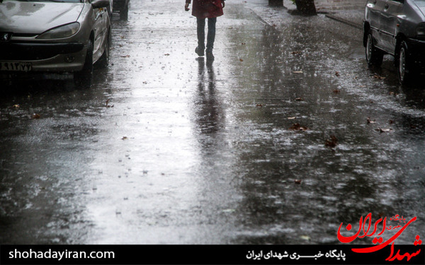 عکس/بارش شدید باران در تهران